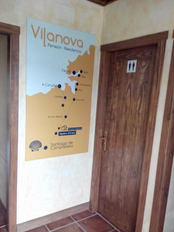 Pension Vilanova Sigueiro Exterior foto